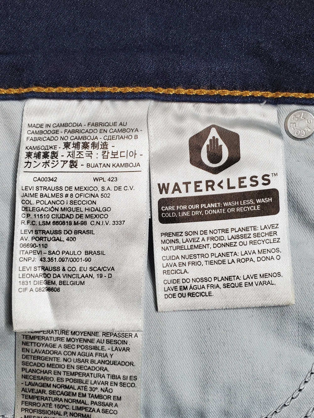 Levi's Women's 312 Shaping Slim Jeans, Blue (Size 34) - Picture 5 of 10